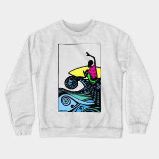 Surfing Crewneck Sweatshirt